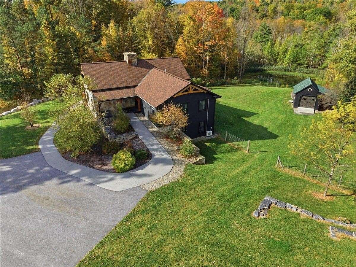7.85 Acres of Land with Home for Sale in Shaftsbury, Vermont