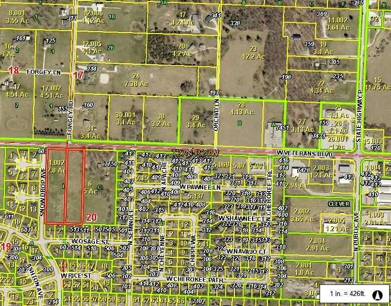 5.48 Acres of Land for Sale in Clever, Missouri