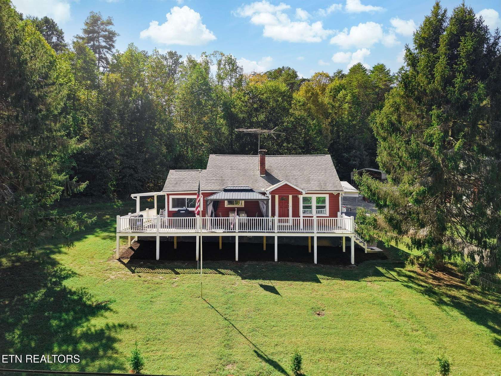 8.54 Acres of Land with Home for Sale in Knoxville, Tennessee