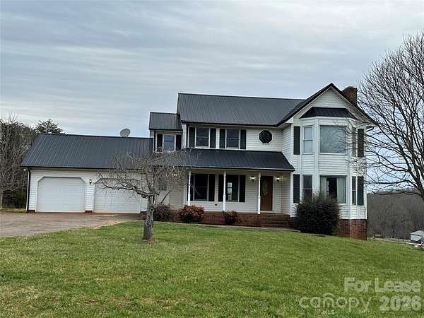 1.66 Acres of Land with Home for Lease in Lincolnton, North Carolina