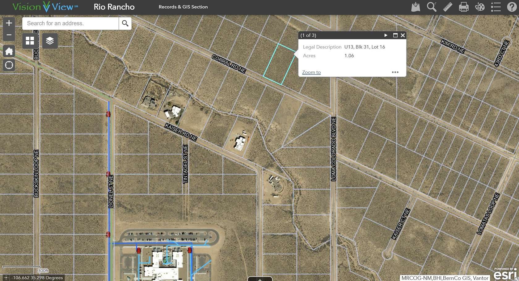 1 Acre of Residential Land for Sale in Rio Rancho, New Mexico