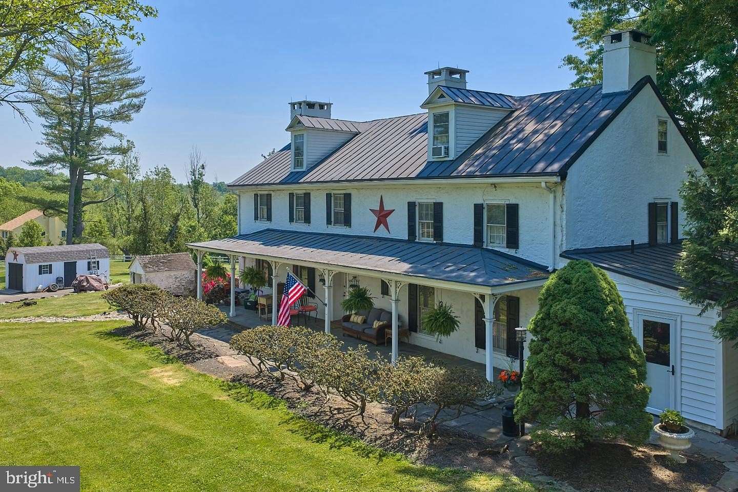 5.6 Acres of Land with Home for Sale in Newtown, Pennsylvania