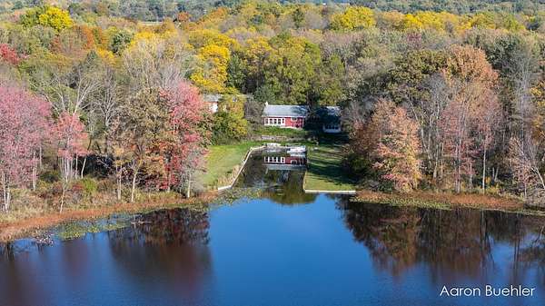 41 Acres of Recreational Land with Home for Sale in Lake Odessa, Michigan