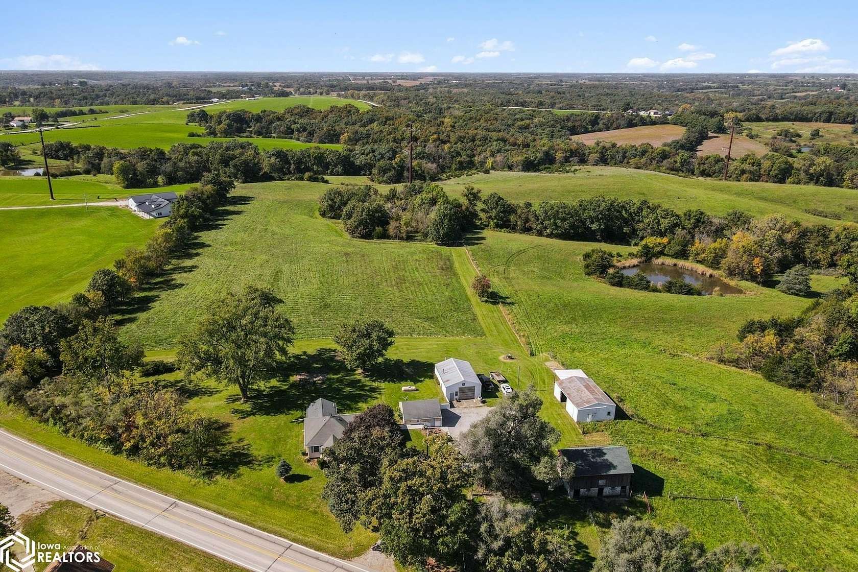 49 Acres of Land with Home for Sale in Ottumwa, Iowa