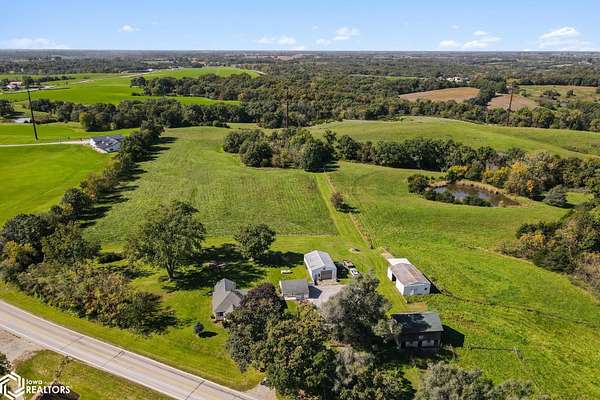 49 Acres of Land with Home for Sale in Ottumwa, Iowa