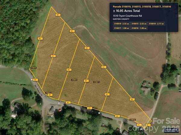 2.53 Acres of Residential Land for Sale in Bessemer City, North Carolina