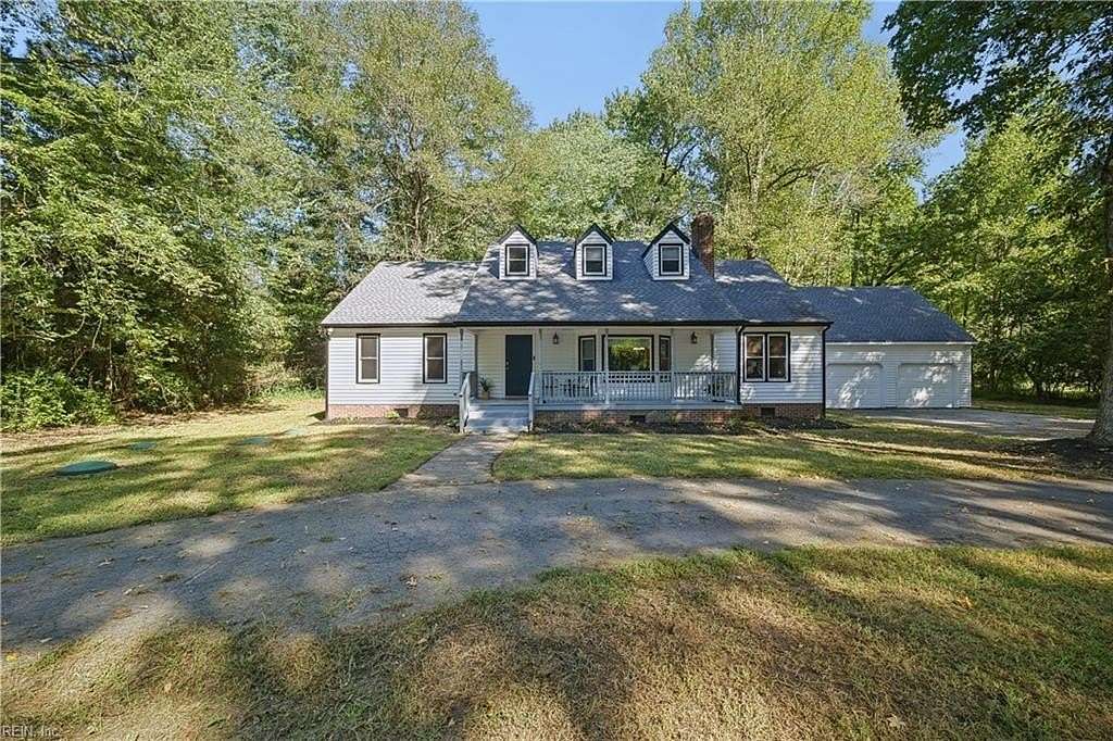 3 Acres of Land with Home for Sale in Chesapeake, Virginia