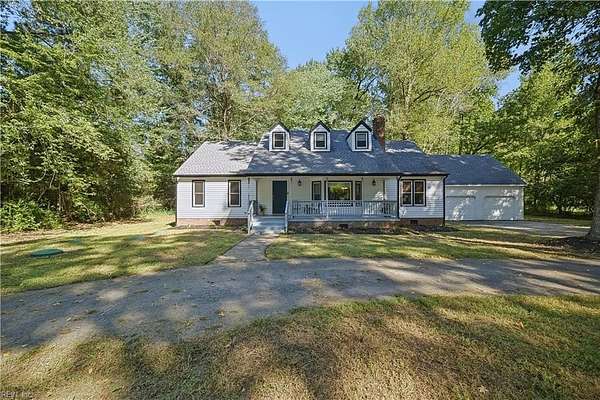 3 Acres of Land with Home for Sale in Chesapeake, Virginia