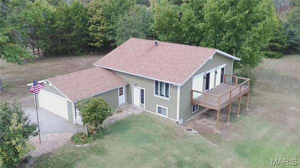 5.29 Acres of Land with Home for Sale in Lonedell, Missouri