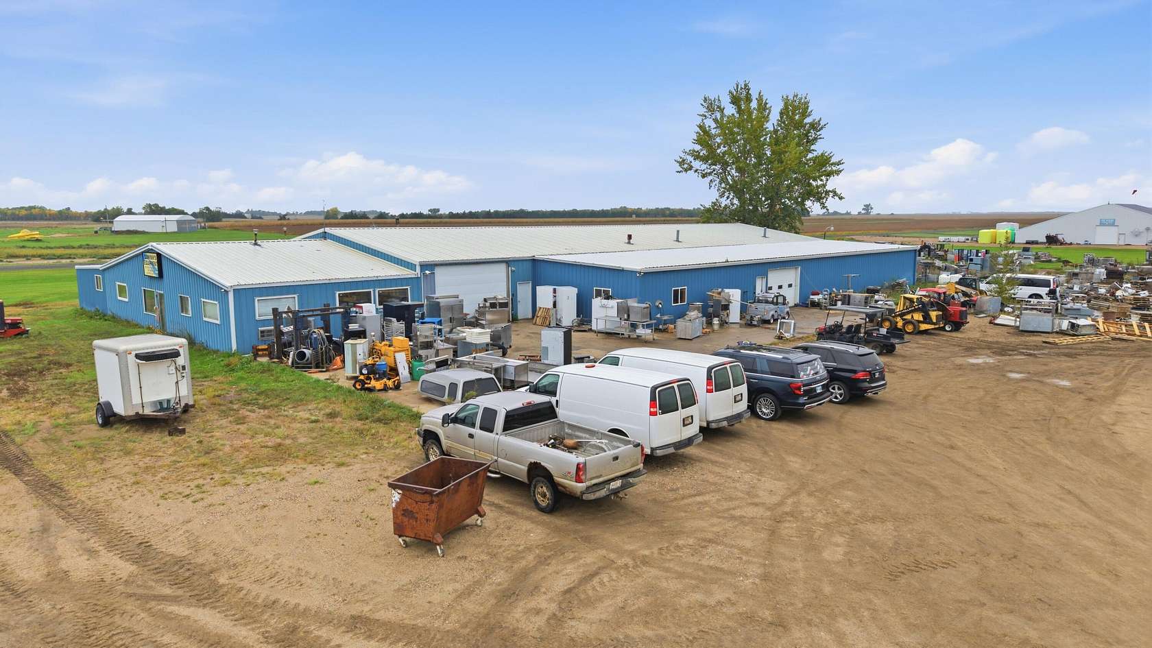5 Acres of Improved Commercial Land for Sale in Ipswich, South Dakota