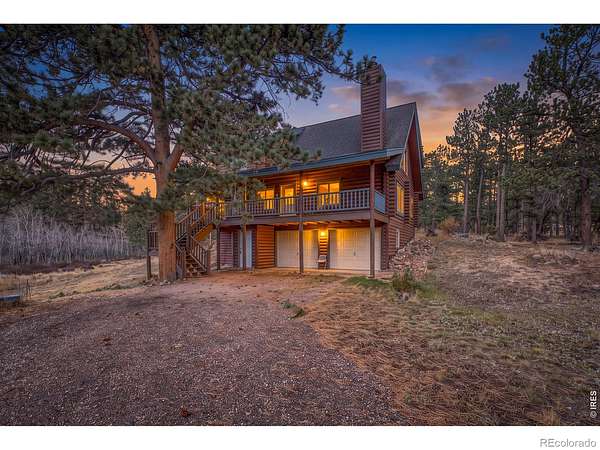 5.35 Acres of Land with Home for Sale in Red Feather Lakes, Colorado
