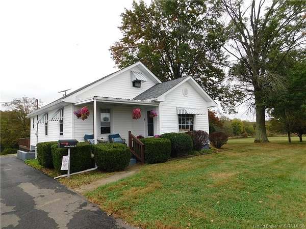 7 Acres of Land with Home for Sale in Salem, Indiana