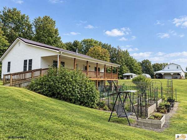 7.63 Acres of Land with Home for Sale in Hardyville, Kentucky