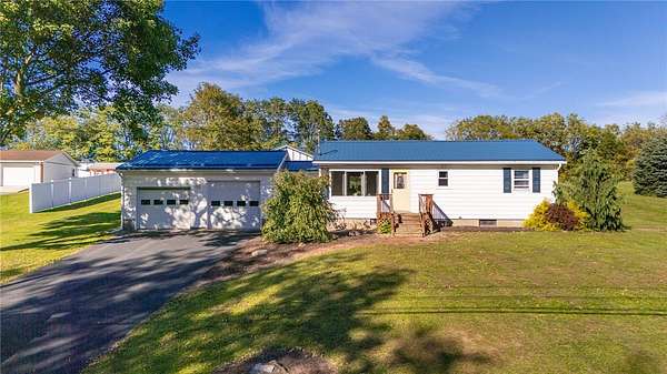 4 Acres of Land with Home for Sale in Newark, New York