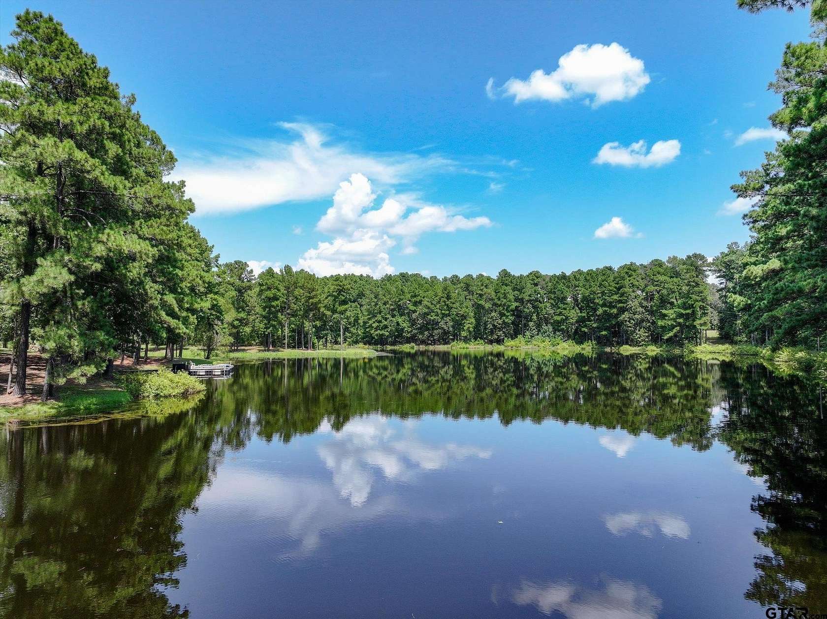 27 Acres of Recreational Land with Home for Sale in Brownsboro, Texas