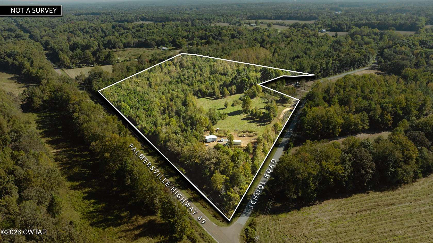 16.2 Acres of Recreational Land for Sale in Palmersville, Tennessee