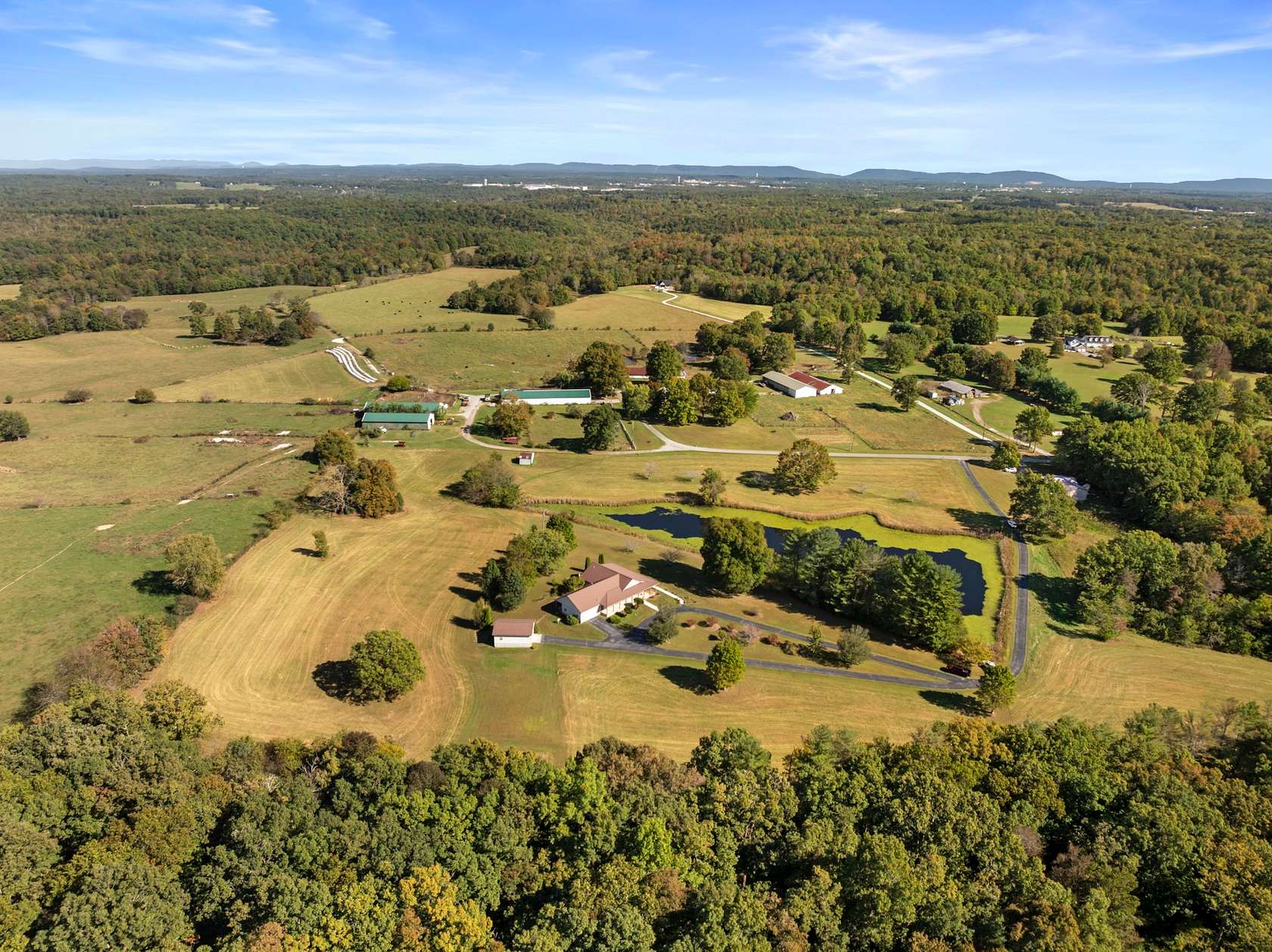 16 Acres of Land with Home for Sale in Crossville, Tennessee