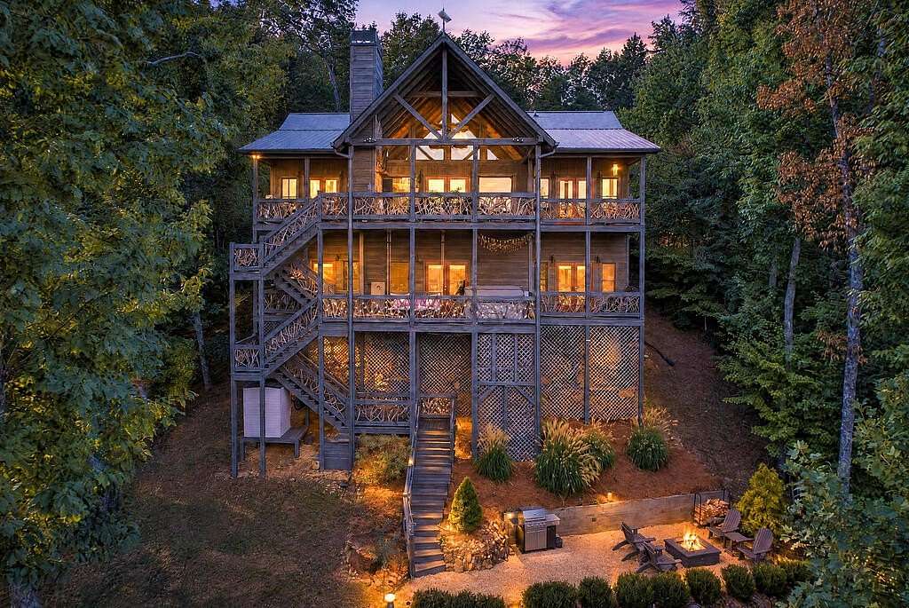 1.74 Acres of Land with Home for Sale in Blue Ridge, Georgia