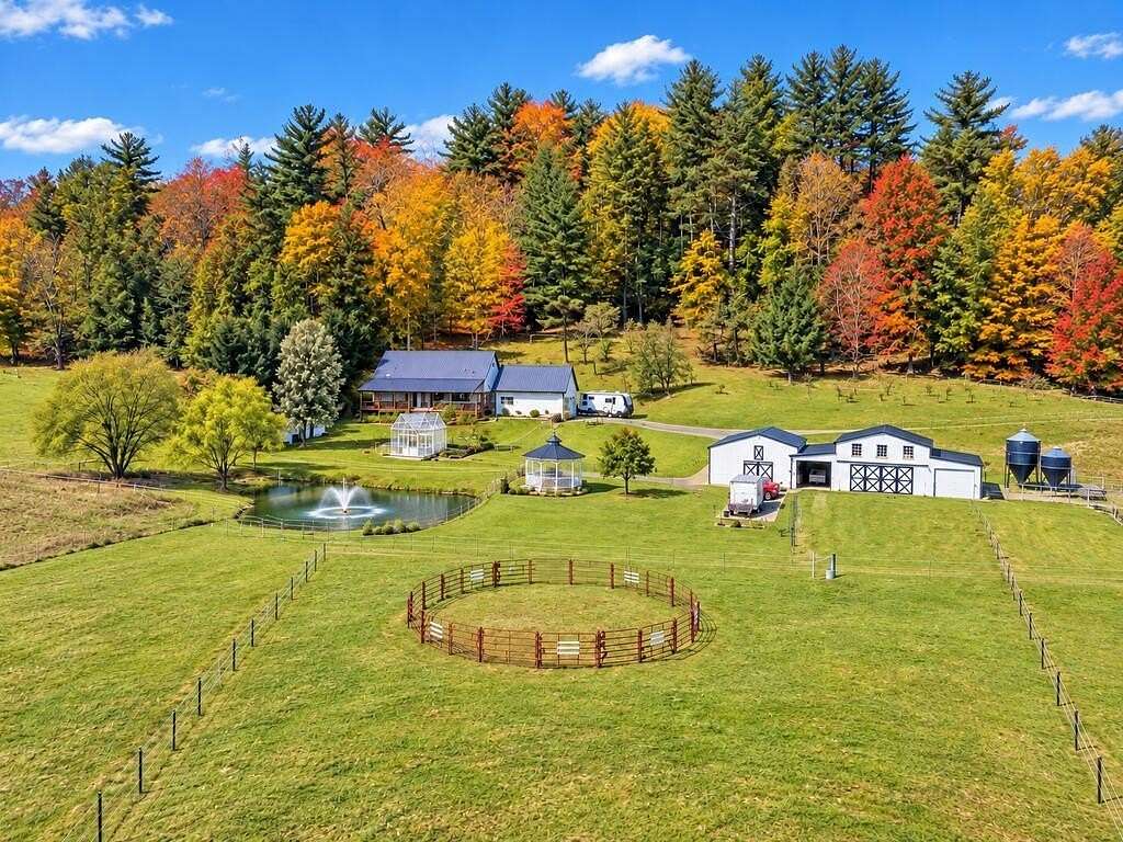 11.8 Acres of Land with Home for Sale in Blairsville, Georgia