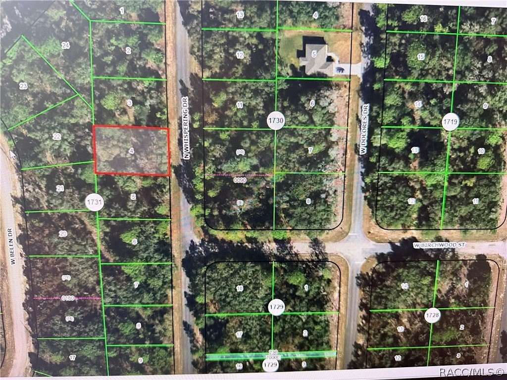 0.23 Acres of Land for Sale in Citrus Springs, Florida