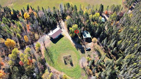 200 Acres of Recreational Land with Home for Sale in Republic, Michigan