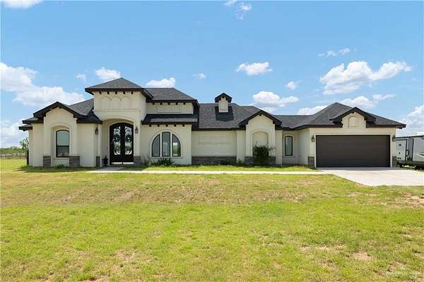 9.79 Acres of Land with Home for Lease in Edinburg, Texas