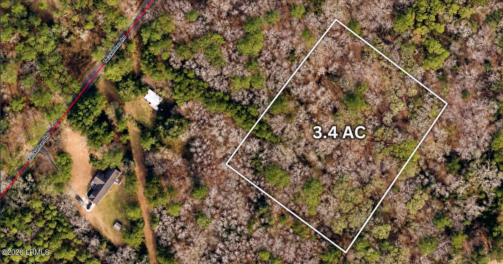 3.4 Acres of Residential Land for Sale in Yemassee, South Carolina
