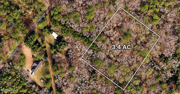 3.4 Acres of Residential Land for Sale in Yemassee, South Carolina