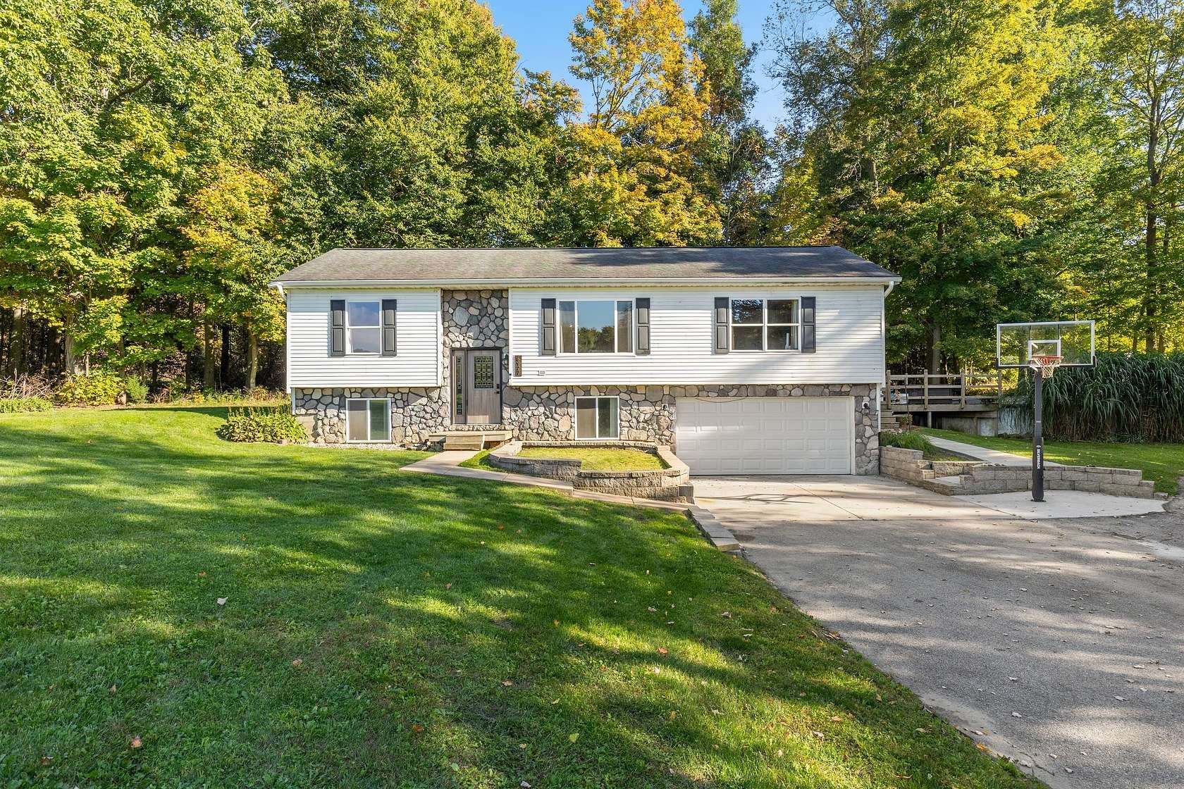 4 Acres of Land with Home for Sale in Saranac, Michigan