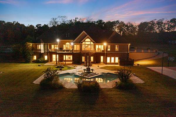 33 Acres of Agricultural Land with Home for Sale in Fairview, Tennessee