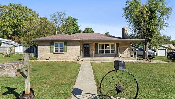 1.8 Acres of Land with Home for Sale in Williams, Indiana