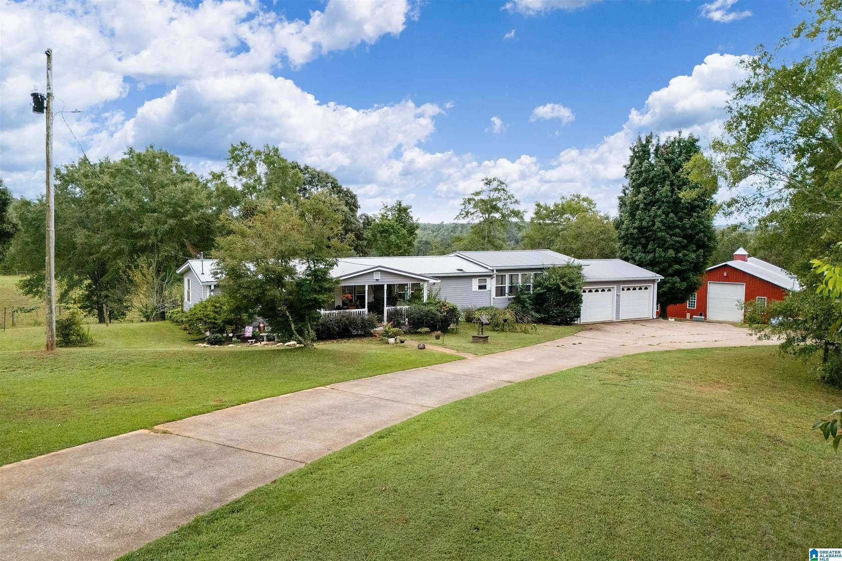 38.8 Acres of Land with Home for Sale in Woodland, Alabama