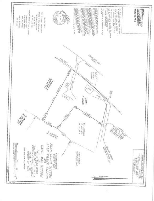 0.98 Acres of Land for Sale in Blue Ridge, Georgia