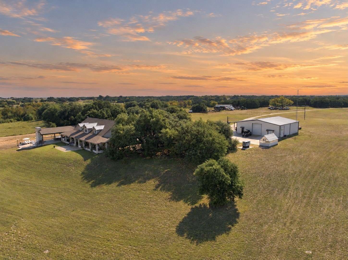 30 Acres of Recreational Land with Home for Sale in Clifton, Texas