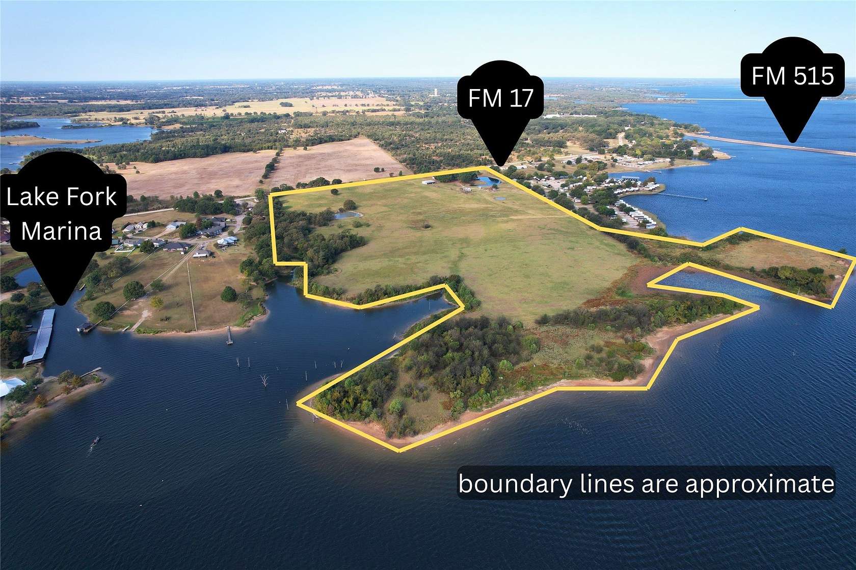 34.2 Acres of Agricultural Land with Home for Sale in Alba, Texas