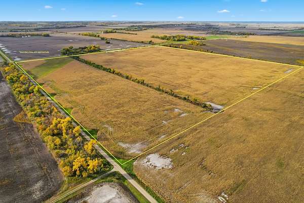 160 Acres of Agricultural Land for Auction in Thompson, North Dakota