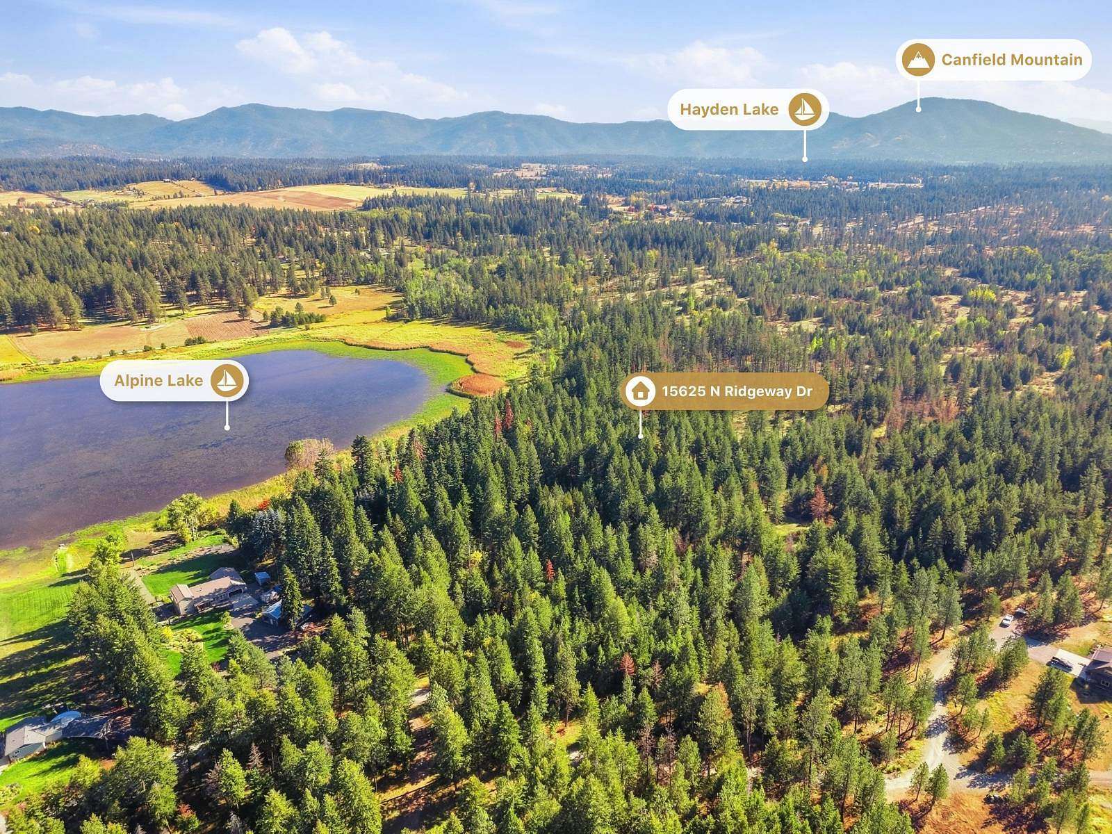 22 Acres of Recreational Land for Sale in Hayden Lake, Idaho