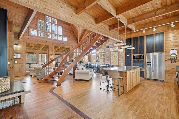 1.5 Acres of Land with Home for Sale in Blue Ridge, Georgia