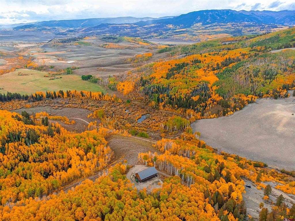 40.5 Acres of Recreational Land with Home for Sale in Gunnison, Colorado