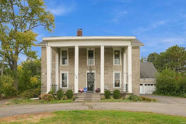 5 Acres of Land with Home for Sale in Muncie, Indiana