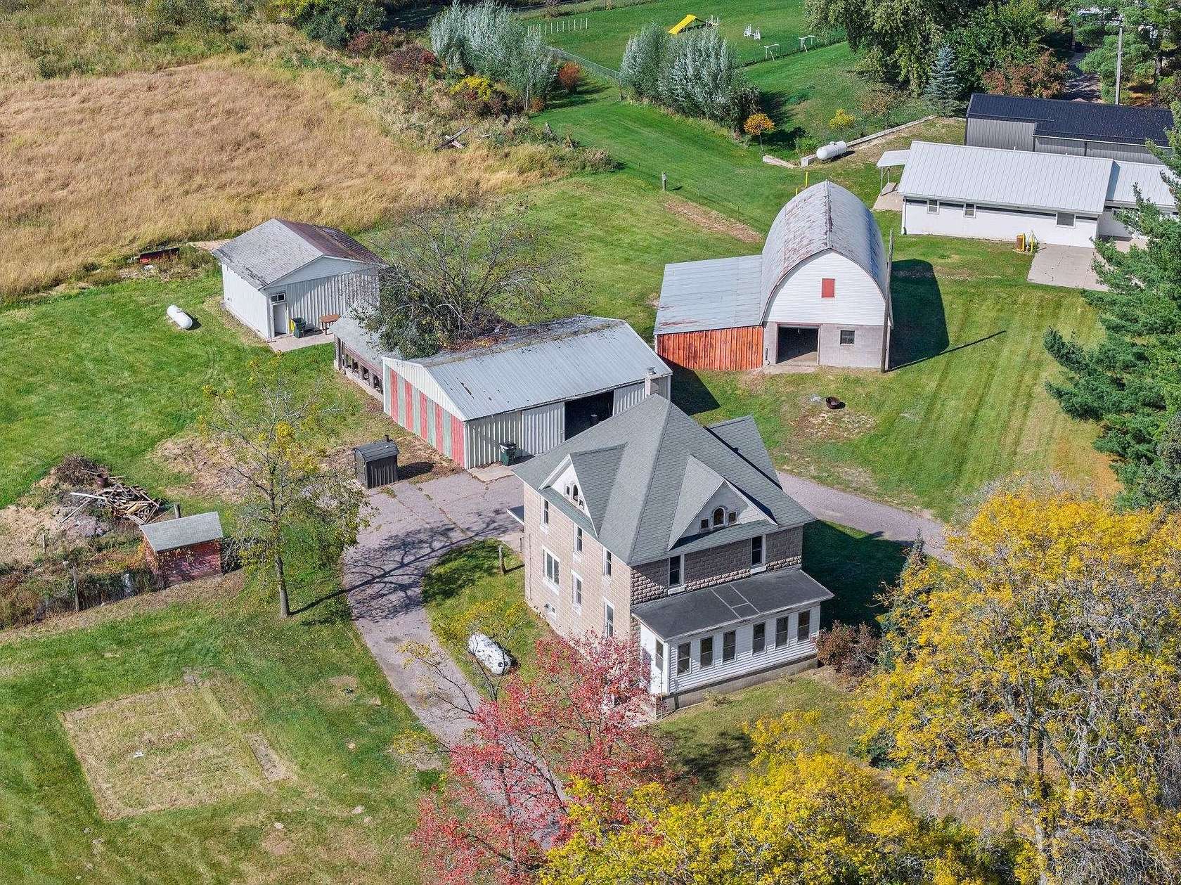 14.1 Acres of Land with Home for Sale in Reedsburg, Wisconsin