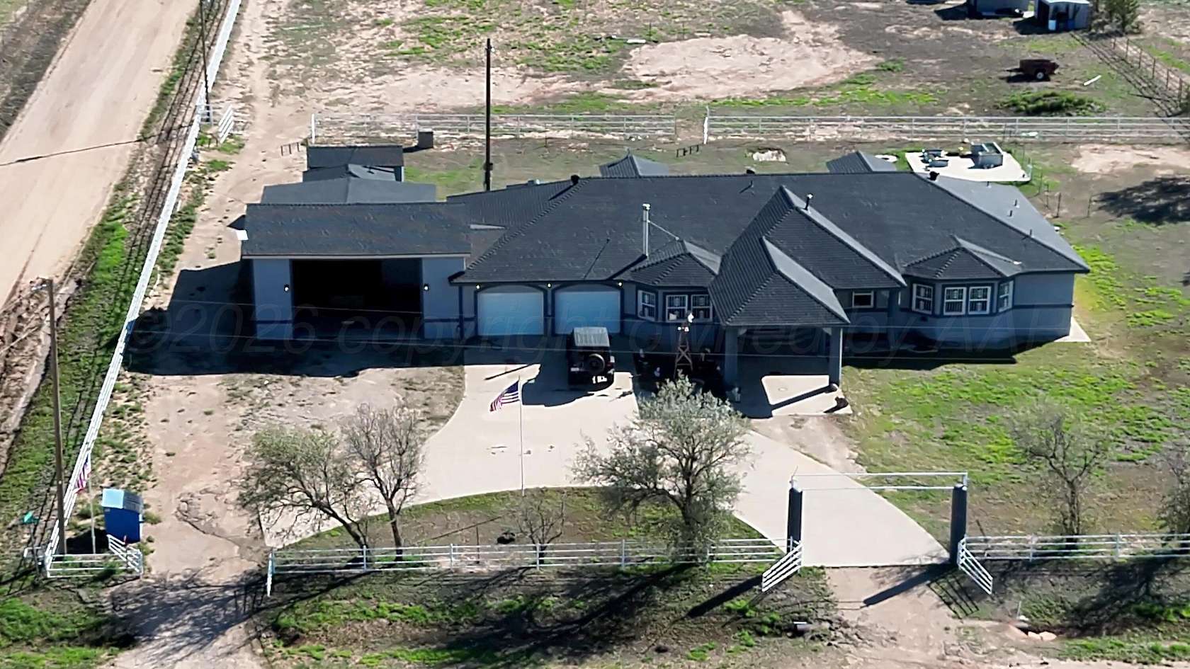 5 Acres of Land with Home for Sale in Dumas, Texas