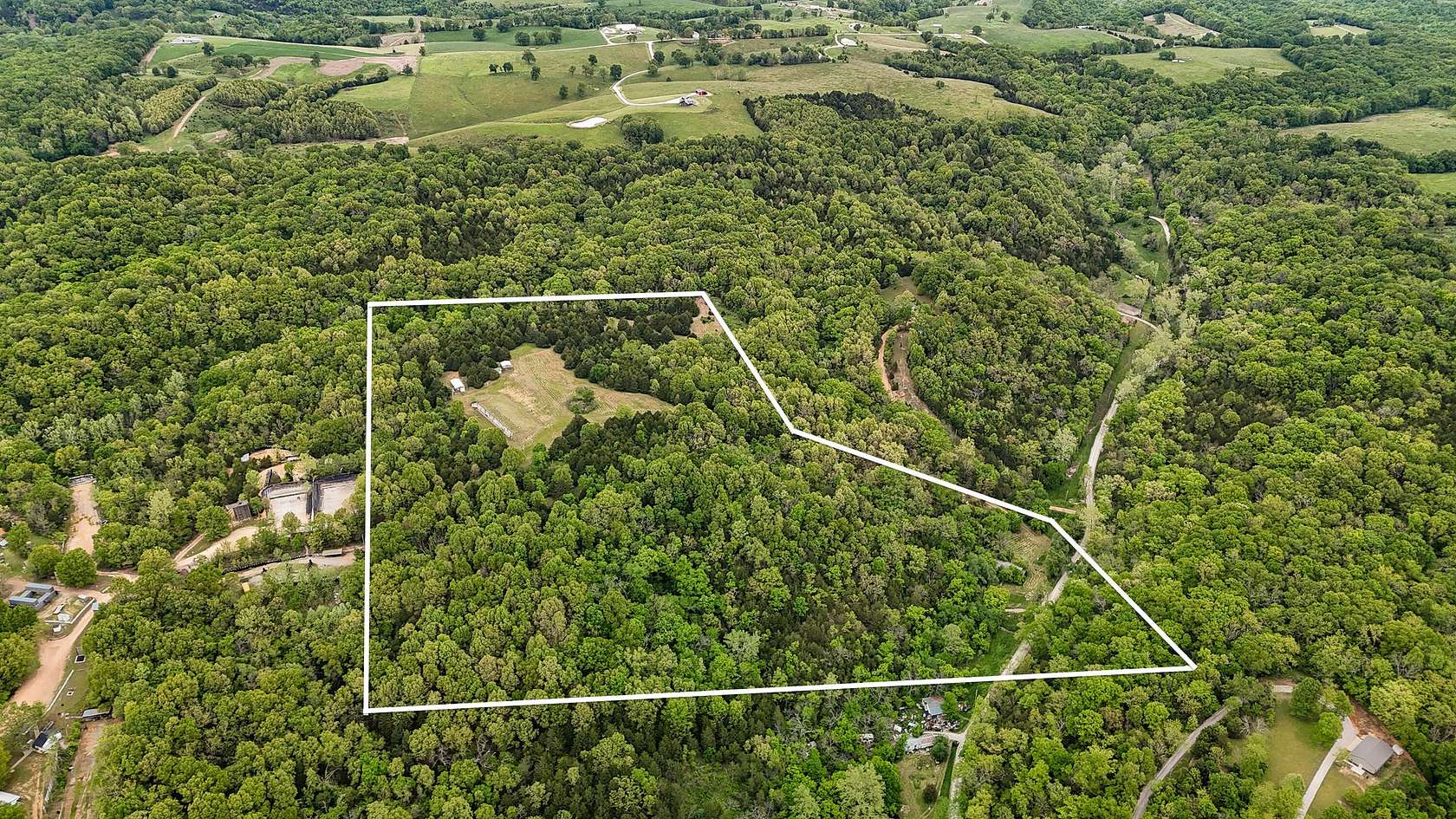 30 Acres of Recreational Land for Sale in Galena, Missouri