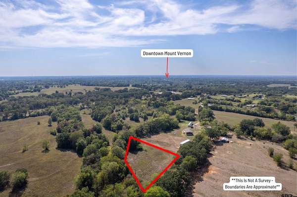1.27 Acres of Residential Land for Sale in Mount Vernon, Texas