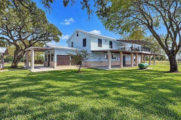 73.9 Acres of Land with Home for Sale in Hallettsville, Texas
