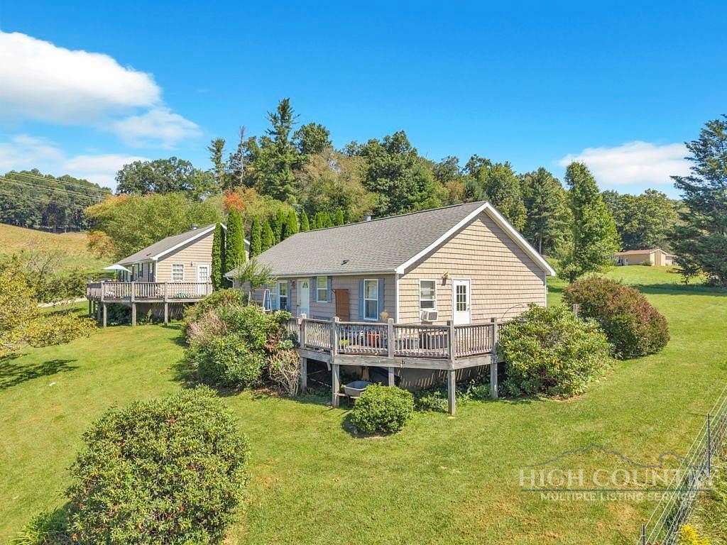 3.8 Acres of Land with Home for Sale in Deep Gap, North Carolina