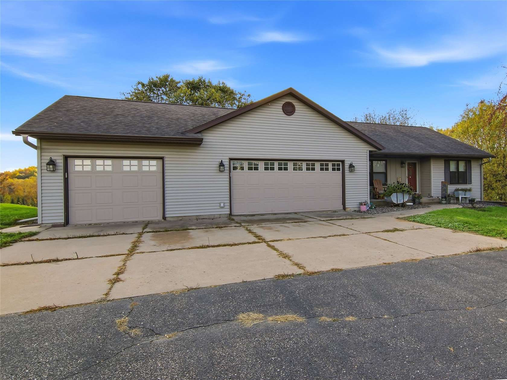 19.3 Acres of Land with Home for Sale in Elk Mound, Wisconsin