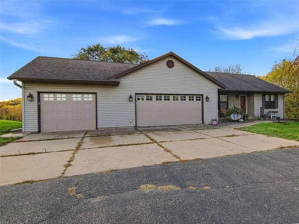 19.3 Acres of Land with Home for Sale in Elk Mound, Wisconsin