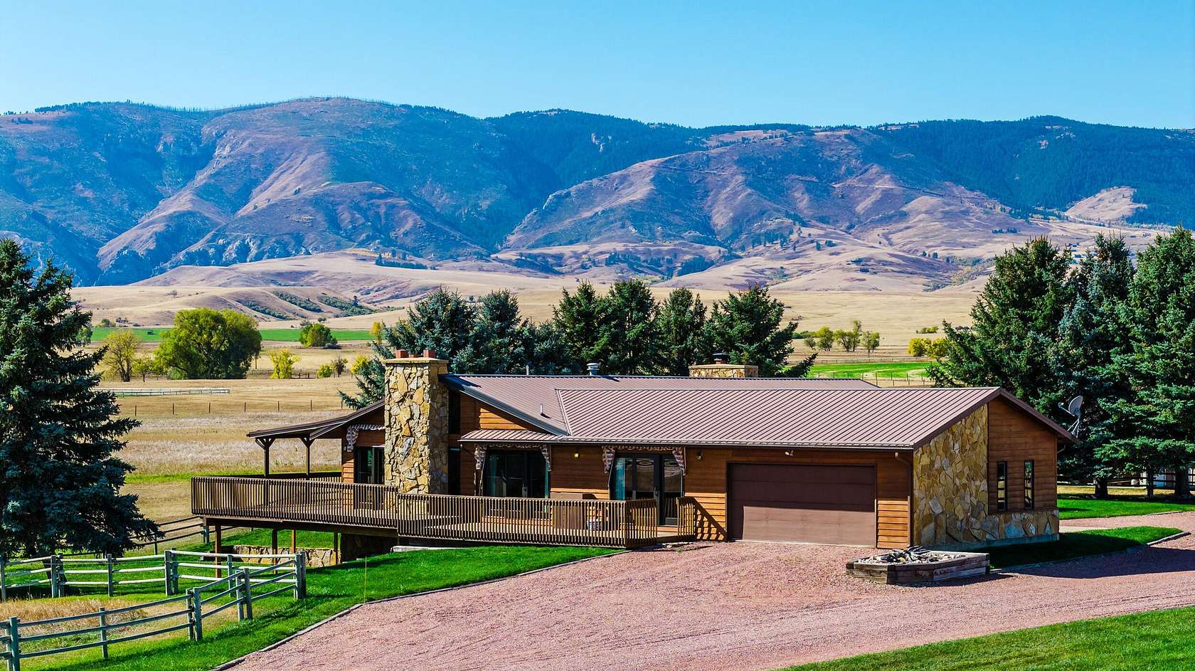 19.5 Acres of Land with Home for Sale in Sheridan, Wyoming