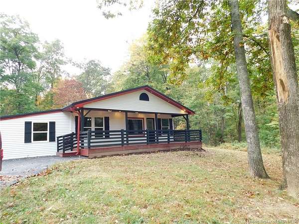 1.58 Acres of Land with Home for Sale in Old Pekin, Indiana